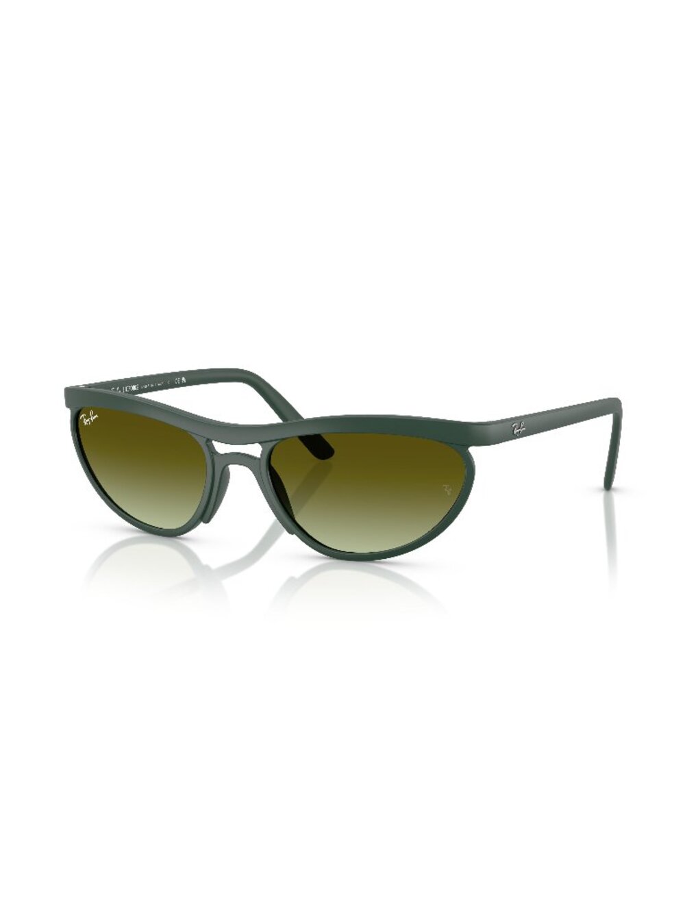 New Ray-Ban Unisex Sunglasses Green Lens Injected Frame Ray Ban RB4453 6016E8 59